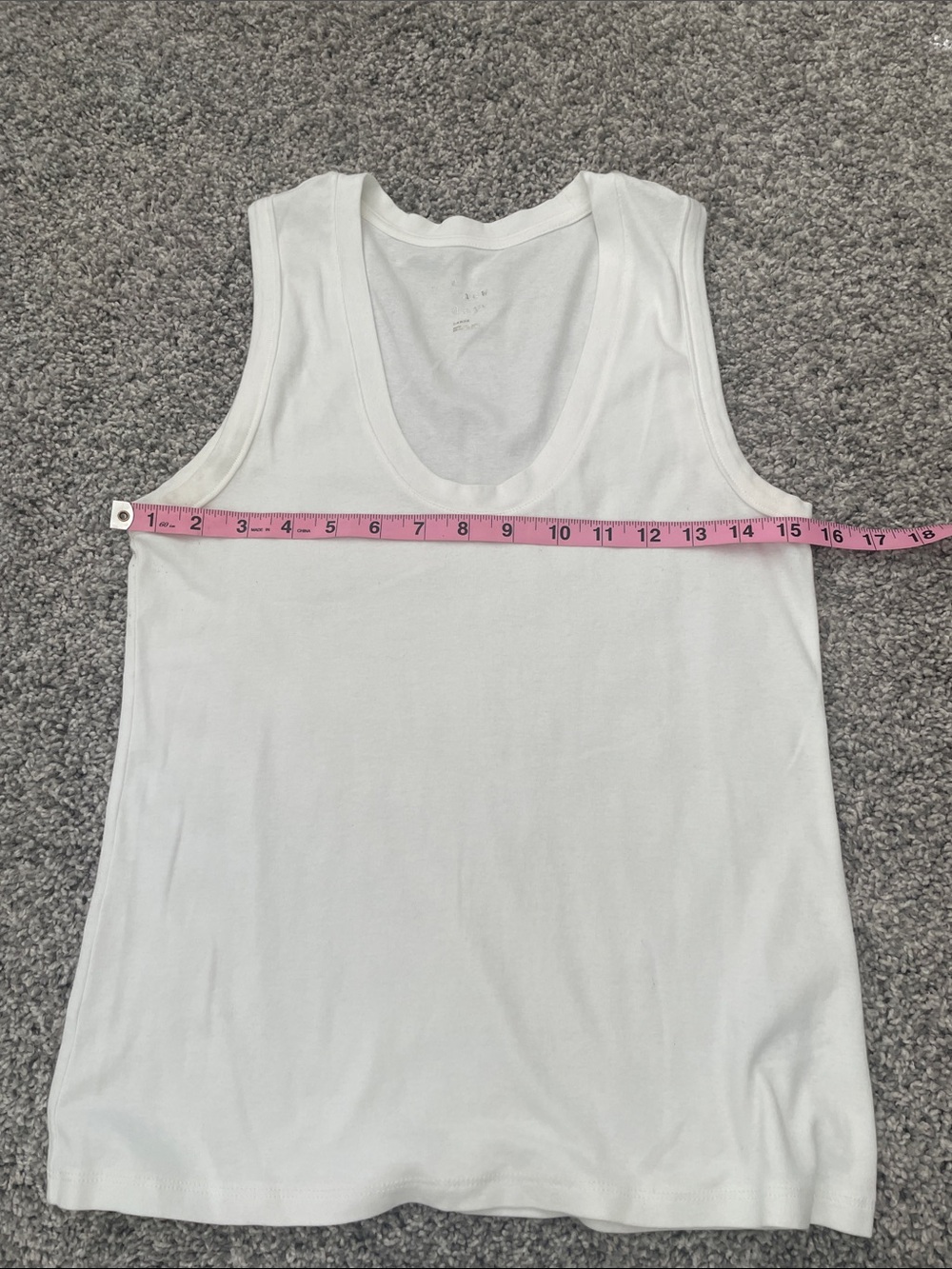 a new day White Scoop Neck Tank Top - Picture 3 of 3